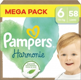Pampers-Harmonie-Maat6-MegaPack-58luiers-13KG