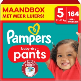 Pampers-BabyDryPants-Maat5-Maandbox-164stuks-1217KG