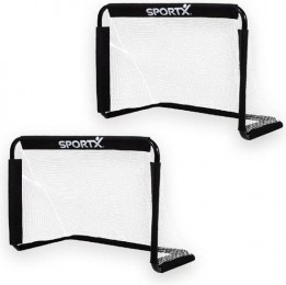 SportXMetalenVoetbaldoelset2goals78x56x45cm