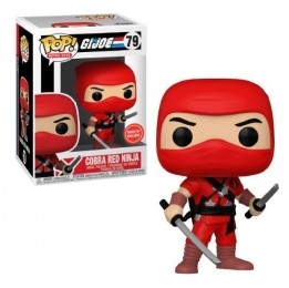 GIJoeCobraRedNinjaPOPRetroToysVinylFigureCobraRedNinja9cm
