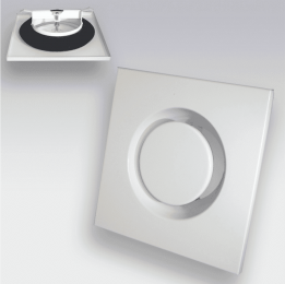 VentilatieRoosterRvsToevoer100MmStaalW