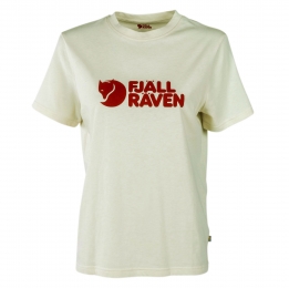FjllrvenDamesT-ShirtLogoTeeWchalkwhiteMaatXS