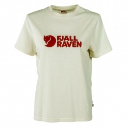 FjllrvenDamesT-ShirtLogoTeeWchalkwhiteMaatL
