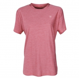 AriatDamesT-ShirtLagunaLogoShortSleeverosewineMaatS