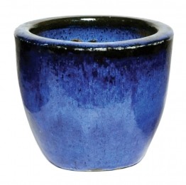 BloempotPoteggd31h25blauwMcollections-Mcollections