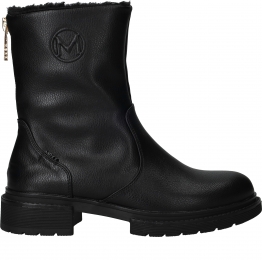 MexxPollyGladBootsDamesZwart