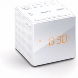 SonyICF-C1-Wekkerradio-Wit