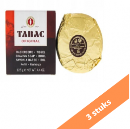 TabacTabacScheerzeep-NavullingtbvBolOriginal125gr3xVoordeelpak
