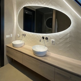 BadkamermeubelRafaeleikenhoutmetladen