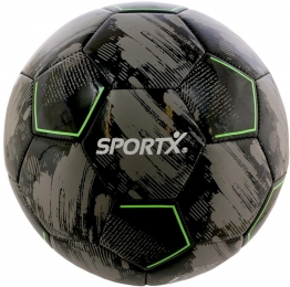 SportX-VoetbalGrijsZwart