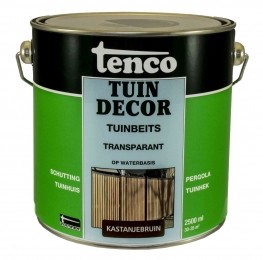 Tuindecortransparantkastanjebruin25lverfbeits-Tenco