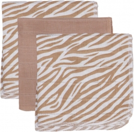 BlushBlossomZebra30x30cm3StuksHydrofielMonddoekjesTR-BB443407