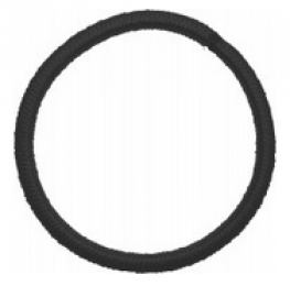 EfalockElastiekjesKleinZwart10st