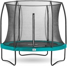 SaltaComfortEditionTrampolinemetVeiligheidsnet-153cm-Groen