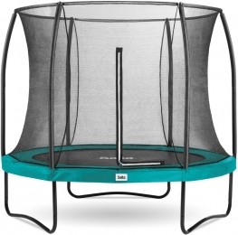 SaltaComfortEditionTrampolinemetVeiligheidsnet-153cm-Groen