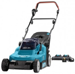 MakitaDLM382PT22x18VLi-IonAccuGrasmaaierSet2x50Ah-38cm