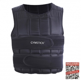 GymstickVerstelbaarGewichtsvest-1-20kg-MetOnlineTrainingsvideos-Tweedekans