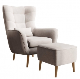 FauteuilmethockerVerdirovelvetNADUVICollection