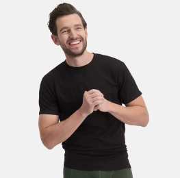 BambooBasicsT-shirts2packBambooBlackS