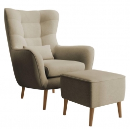FauteuilmethockerVerdirovelvetNADUVICollection