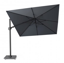 ZweefparasolChallengerZijwaartsKantelbaarT23x3meterantracietzonwering-Platinum