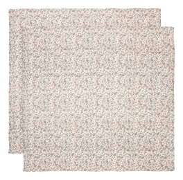 JolleinRetroFlowers115x115cmHydrofielMultidoek2Stuks