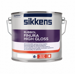 SikkensRubbolFinuraHighGloss-OpKleurGemengd-25L