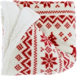 PlaidMirre130x160cmredUniqueLiving-Uniqueliving