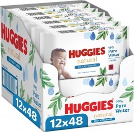 Huggies-Natural-0Plastic-Billendoekjes-576babydoekjes-12x48