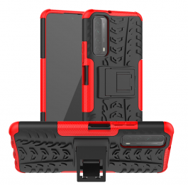 HuaweiPSmart2021Hoesje-SchokbestendigeBackCover-Rood