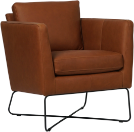 CognaclerenmodernedesignfauteuilCrossover-RanchoLeerCognaccognacleer