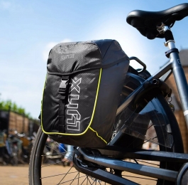 DubbelefietstasLake31LZwart