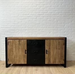 DressoirCleoMangohoutmet3ladenen2deuren