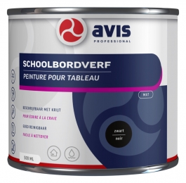 AvisAquaSchoolbordenverf-Zwart