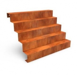 EscaleTrappen720x2000x510mmCortenstaalGeroba-Geroba