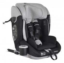CangarooForceGreyIsofix76-150cmi-SizeAutostoel