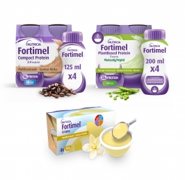 FortimelMixPakketMokka-RomigeErwten-VanilleVoedingssupplement-Ondervoeding