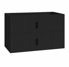 MueblesRayaonderkastribbelfront100cmmet2softcloseladesantracietmat