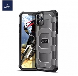 WiWu-iPhone12iPhone12ProHoesje-VoyagerCase-SchokbestendigeBackCover-Zwart