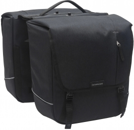 DubbelefietstasNewLooxsNovaDoubleafneembaar-32liter-zwart