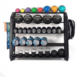 MusclePowerMultiFitnessOpbergsysteem-Zwart