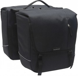 DubbelefietstasNewLooxsNovaDoubleafneembaar-32liter-zwart
