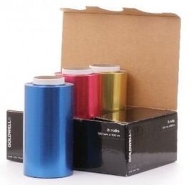 GoldwellAluminiumfolieGekleurd3st