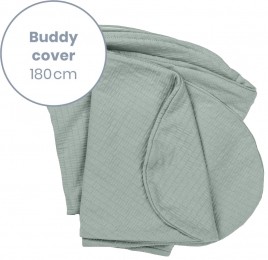 DoomooBuddyTetraJerseyGreenVoedingskussenhoesBCB33