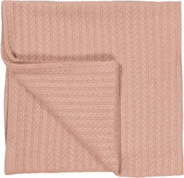 MamaLoesOudroze70x100cmKnittedWiegdeken