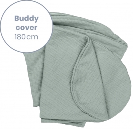 DoomooBuddyTetraJerseyGreenVoedingskussenhoesBCB33