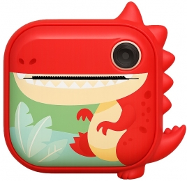 EcoToysDinoRoodPrintDigitaleKindercameraHC638018
