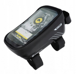 Wildman-Stuurtas-TelefoonhouderFietstas-Waterdicht-1L-Zwart