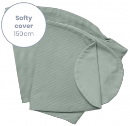 DoomooSoftyCorduroyGreenVoedingskussenhoes