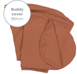 DoomooBuddyTetraJerseyTerracottaVoedingskussenhoesBCB82